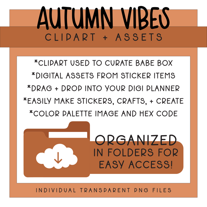 Deluxe Digital Autumn Vibes Bundle
