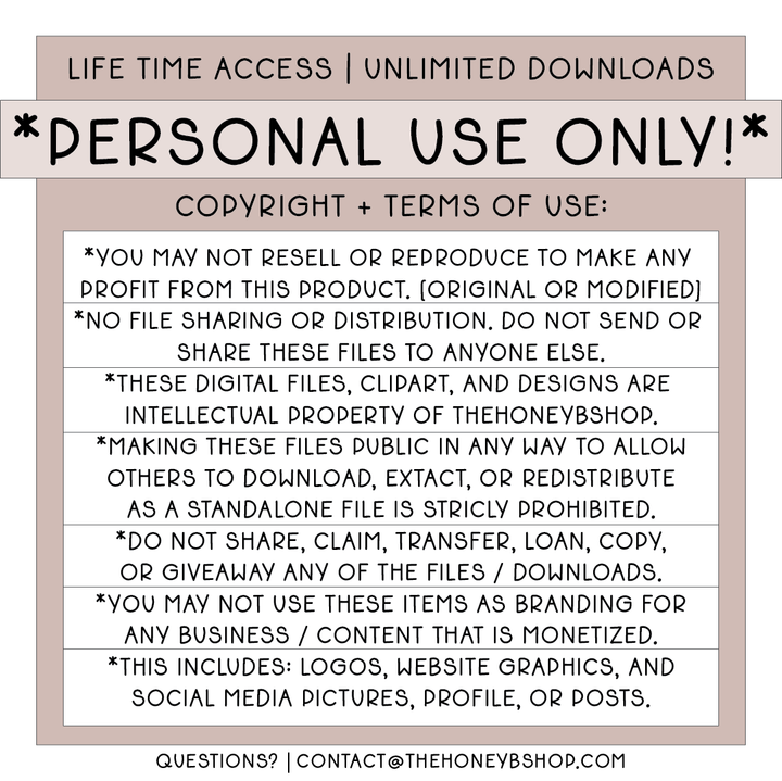 Reset | Deluxe Digital Babe Box - Printable Stickers &amp; Clipart