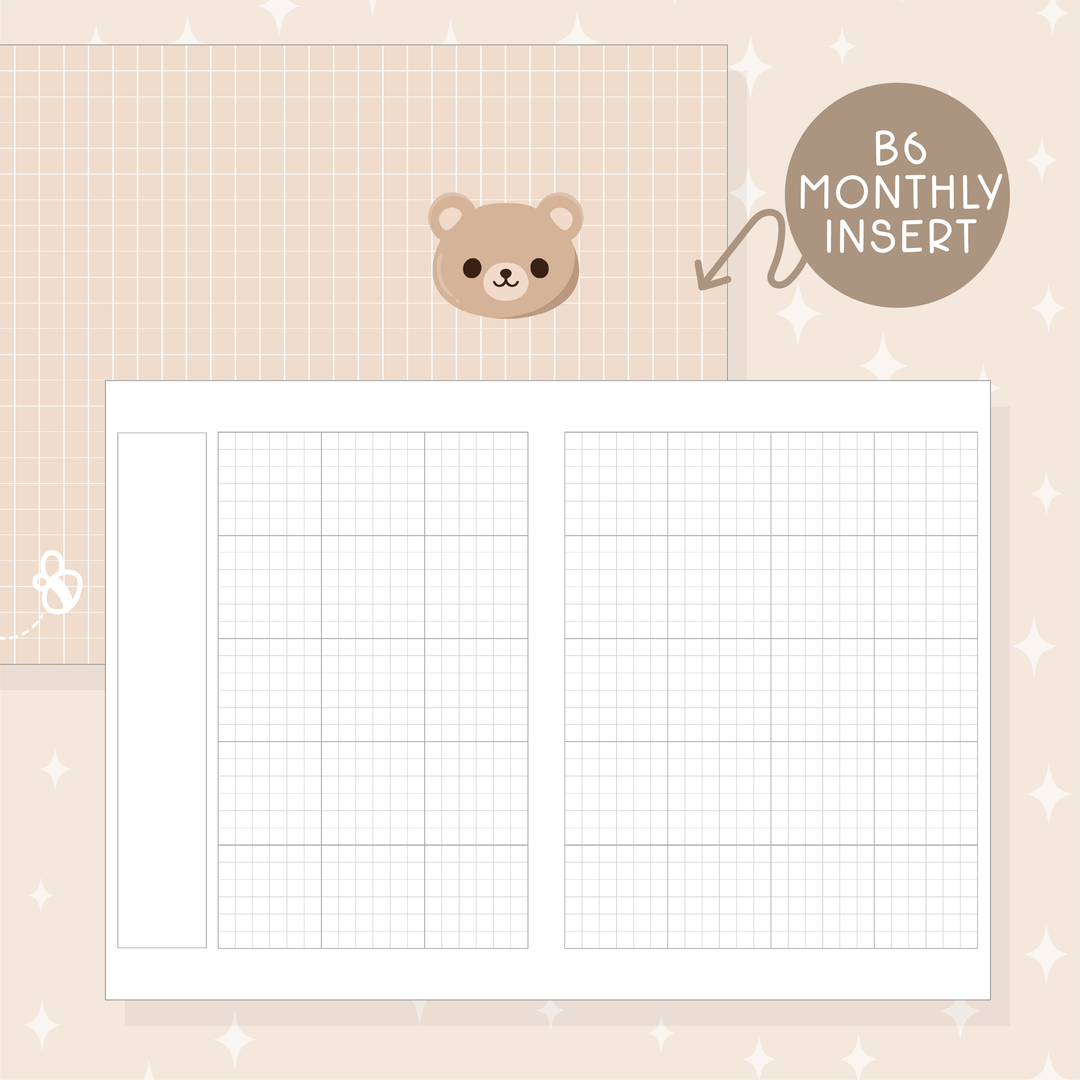 Beary Cafe | Deluxe Digital Babe Box - Printable Stickers &amp; Clipart