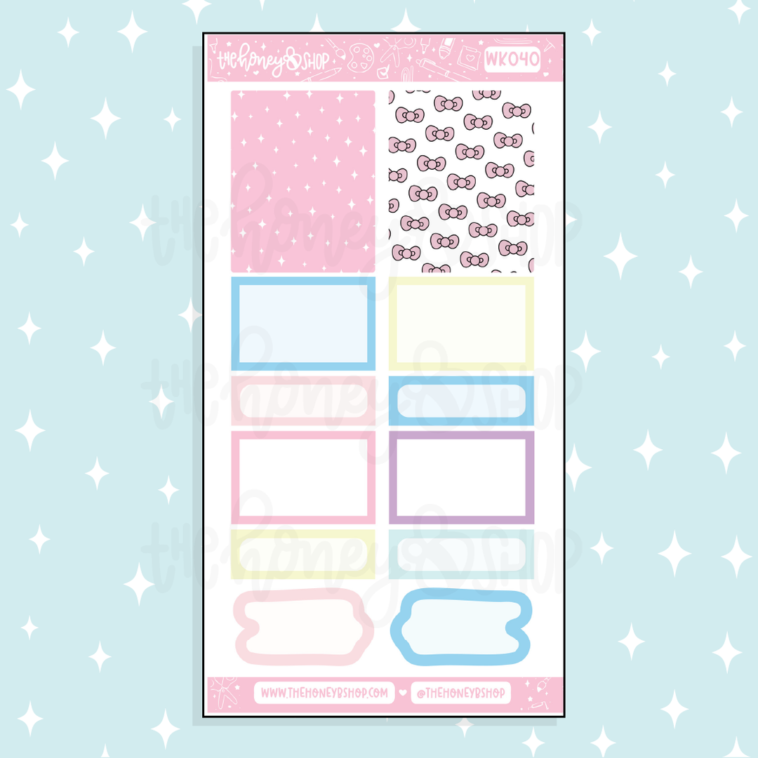 Sanrio Ice Cream Weekly Kit Doodle Sticker | Choose Your Sheets!