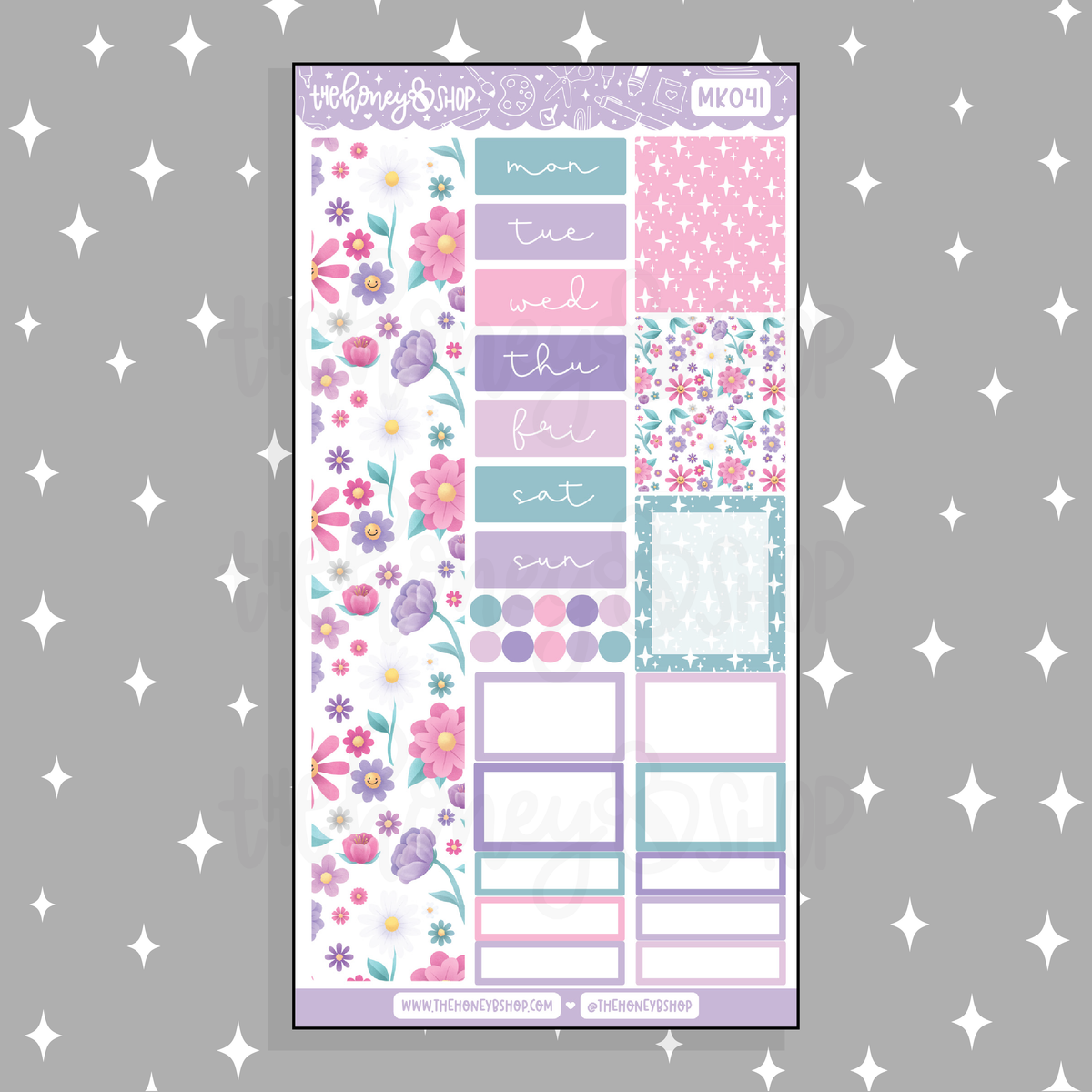 Planner Friends BEE6 Monthly Kit | Fits BEE6 TRP Planner