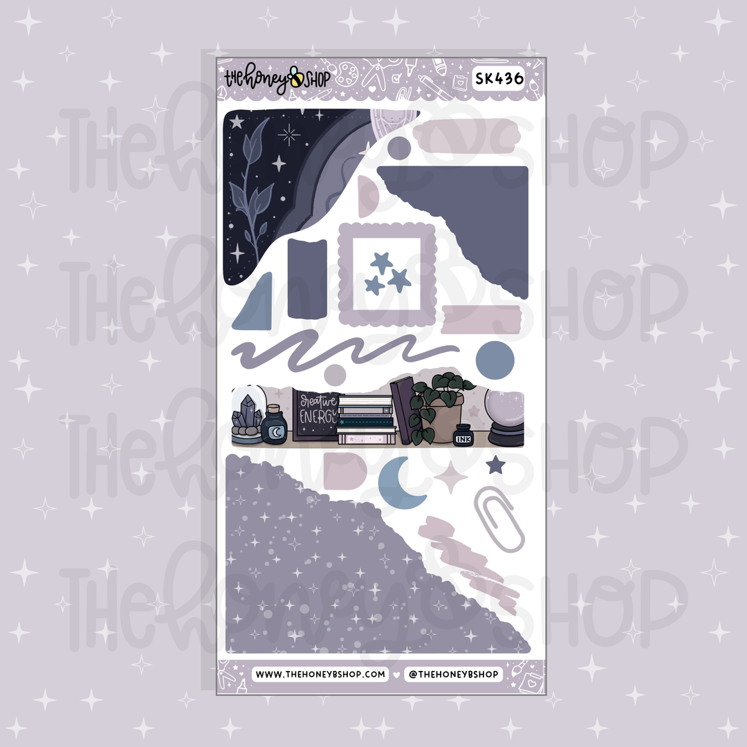 Sticker Sorcery Creative Journaling | Doodle Sticker Sheet