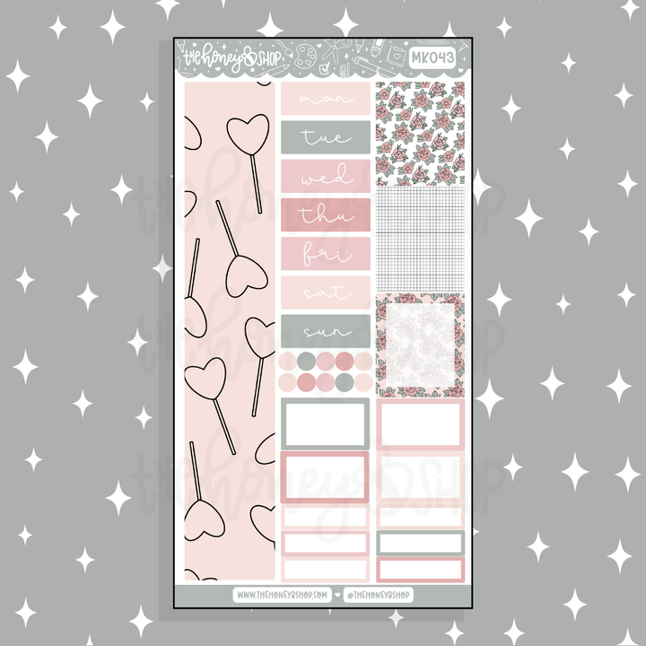 Just Peachy BEE6 Monthly Kit | Fits BEE6 TRP Planner