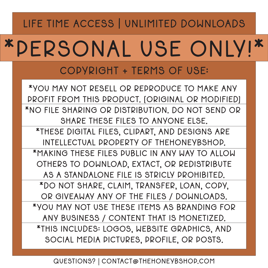 Deluxe Digital Autumn Vibes Bundle