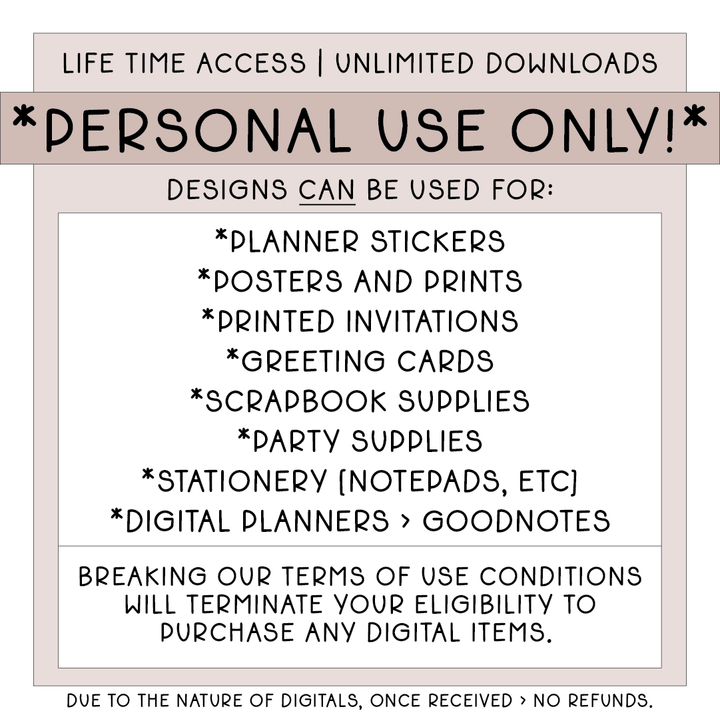 Reset | Deluxe Digital Babe Box - Printable Stickers &amp; Clipart