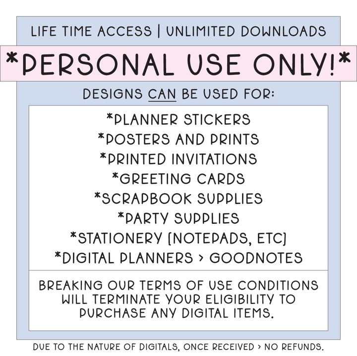 Tea Party | Deluxe Digital Babe Box - Printable Stickers &amp; Clipart
