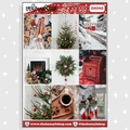 Cartas a Santa Navidad Foto Cajas llenas Doodle Pegatina