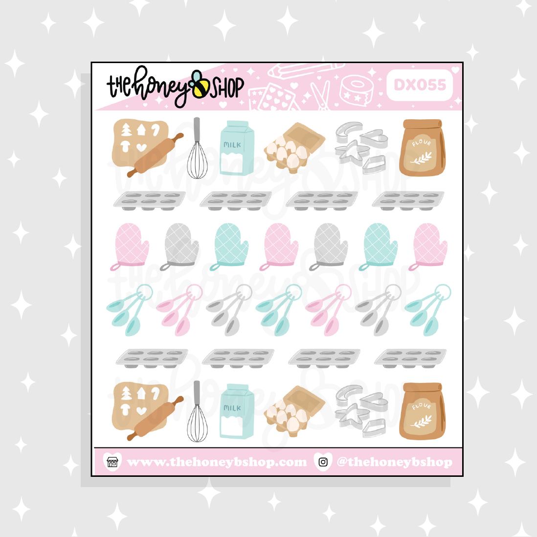 Baking Tools & Supplies Doodle Sticker