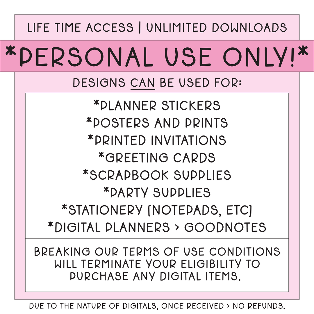 Hello Honey | Deluxe Digital Babe Box - Printable Stickers &amp; Clipart