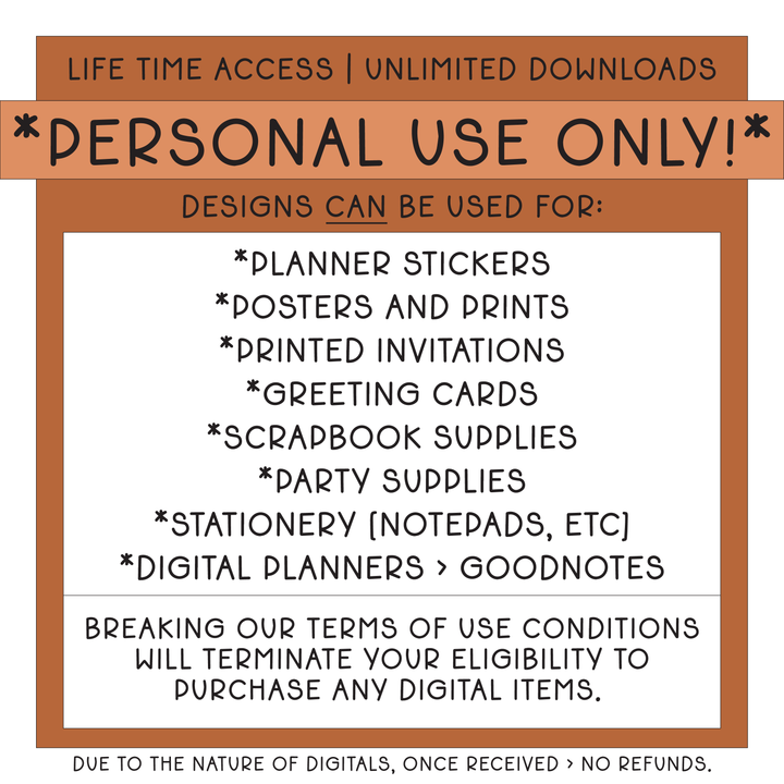 Deluxe Digital Autumn Vibes Bundle