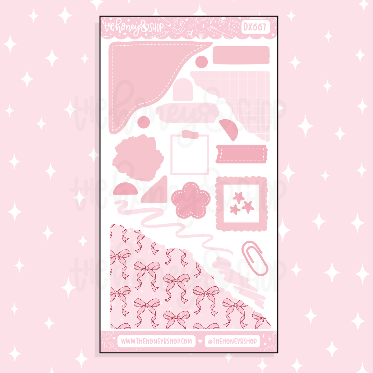 Lovely Journaling Deco Doodle Sticker | January Patreon