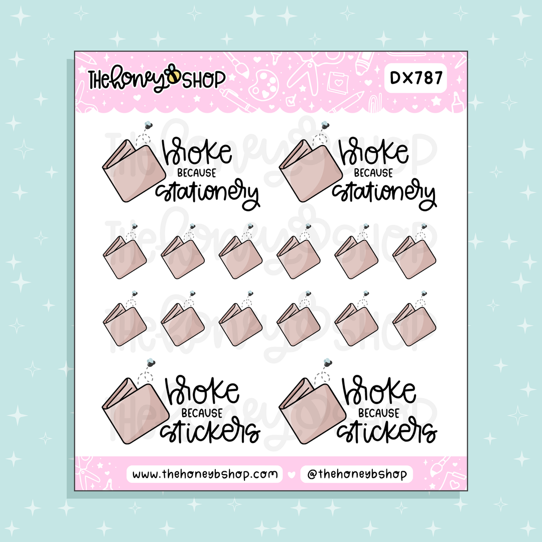 Etiqueta engomada del Doodle del bebé aguamarina | Patreón de marzo | ¡Elige tu tono de piel!