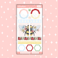 Strawberry Fields Deco Boxes Doodle Sticker | A La Carte