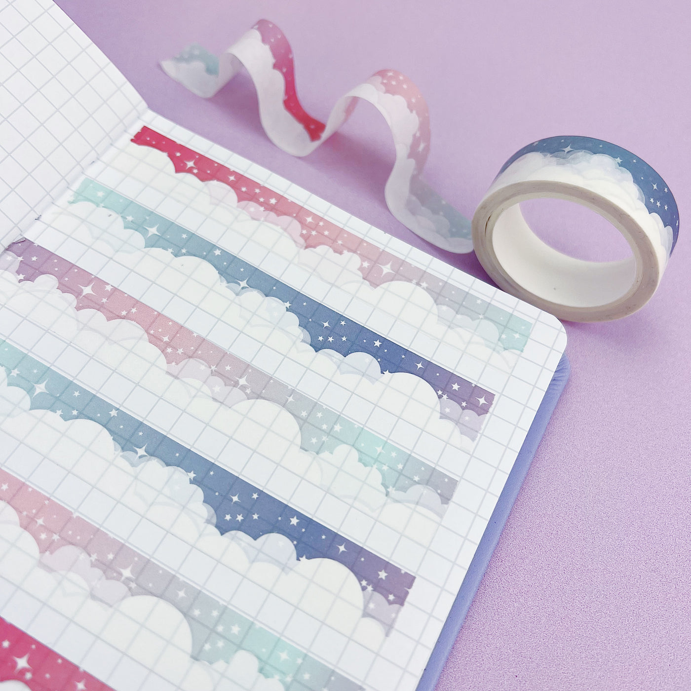 Carnival Clouds Washi Tape | 15MM