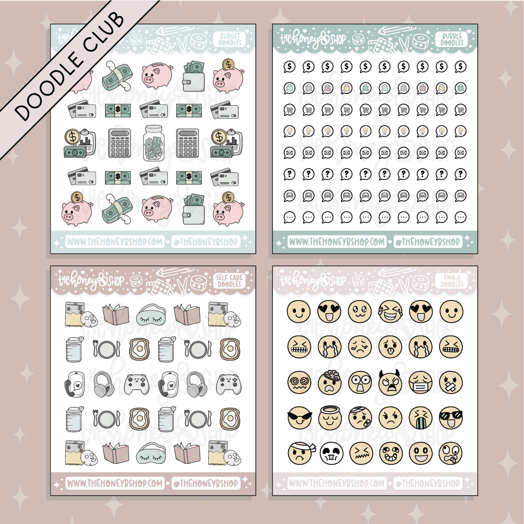 Reset | Deluxe Digital Babe Box - Printable Stickers &amp; Clipart