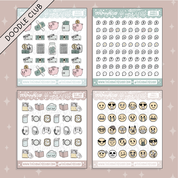 Reset | Deluxe Digital Babe Box - Printable Stickers &amp; Clipart
