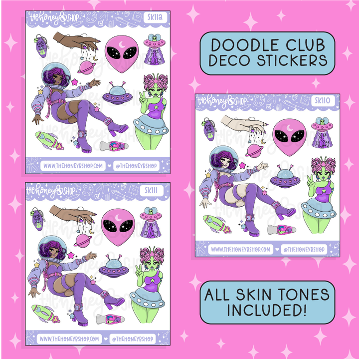 Supernova | Deluxe Digital Babe Box - Printable Stickers &amp; Clipart