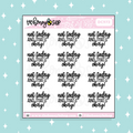 Not Today and That's Okay Doodle Sticker