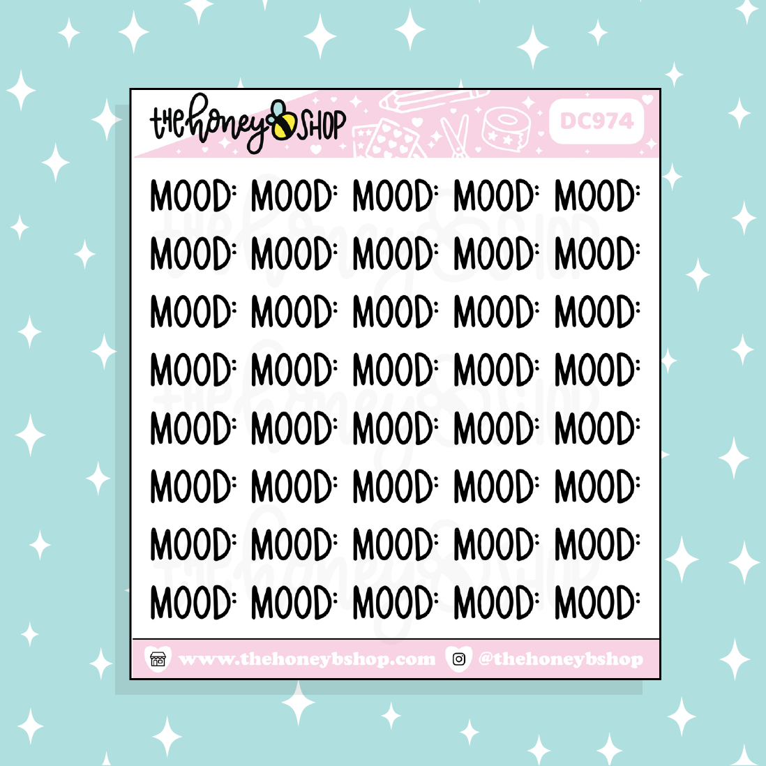 Mood: Doodle Sticker