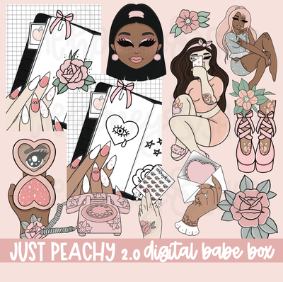 Just Peachy 2.0 | April 2023 Digital Babe Box