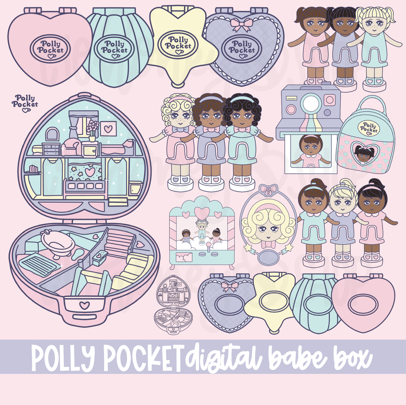 Polly Pocket | May 2023 Digital Babe Box