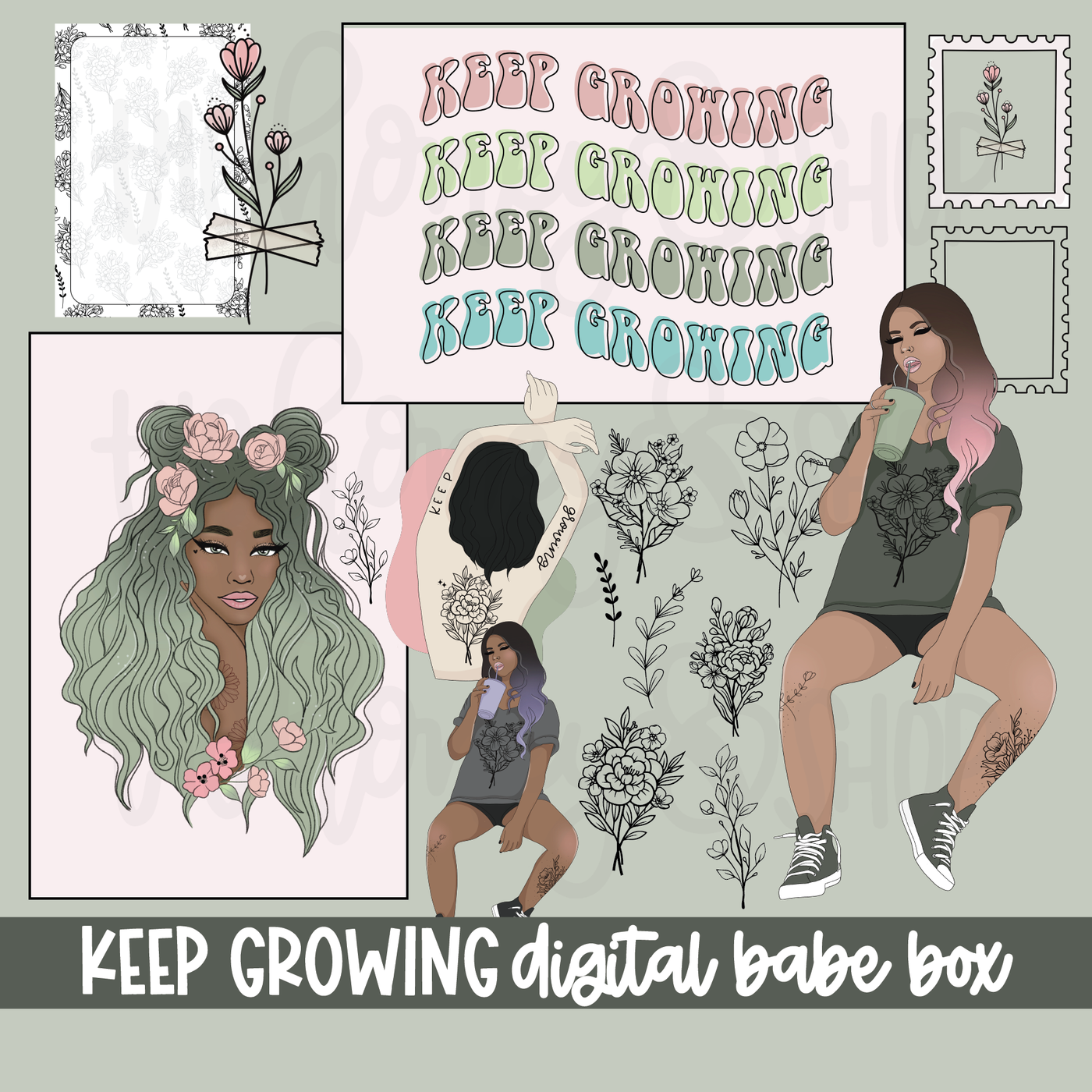 Keep Growing | October 2022 Digital Babe Box