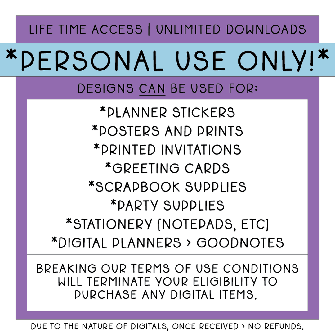 Supernova | Deluxe Digital Babe Box - Printable Stickers &amp; Clipart
