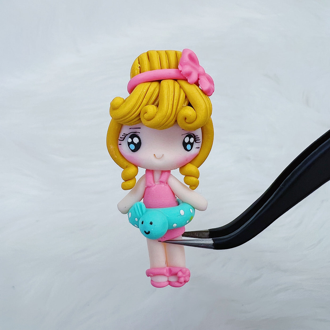Summer Floatie Babe Clay Doll | Seconds Quality | Read Description before Purchasing