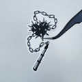 Heart Weapon Vinyl Sticker Die Cut | Odie's Tattoo Flash