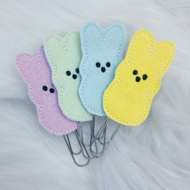 Pastel Peeps Feltie Planificador Clip ? ¡Elige tu color!