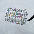 One More Chapter Book Vinyl Sticker Die Cut