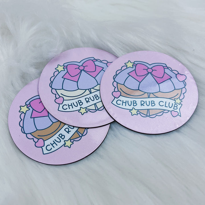 Chub Rub Club Glitter Magnet | Choose your Skin Tone!