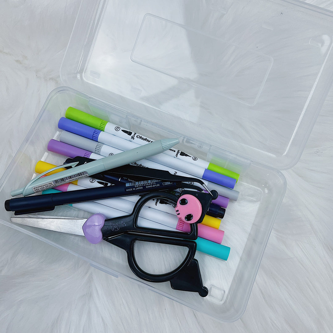 Clear Pencil Box