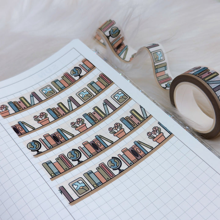 Homebody Bookshelf Washi Tape | 15MM
