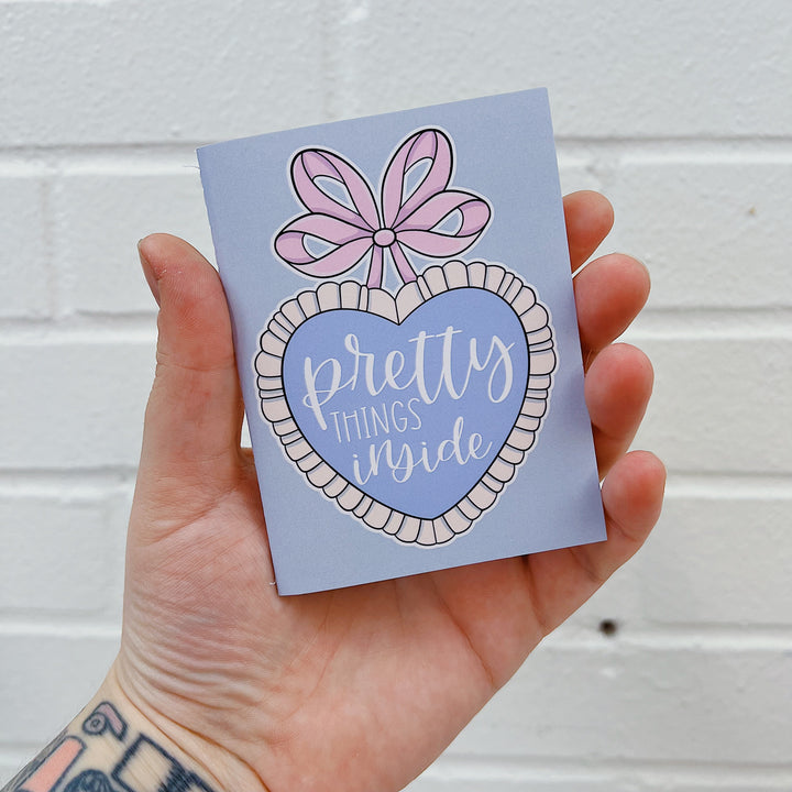 Pretty Things Inside | Reusable Sticker Book Travel Insert