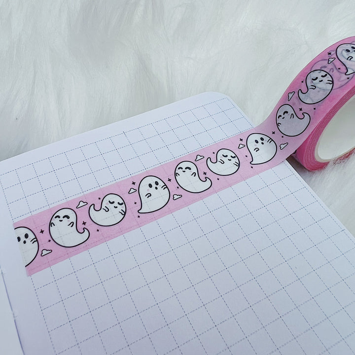 Pink Ghosties Washi Tape | 15MM