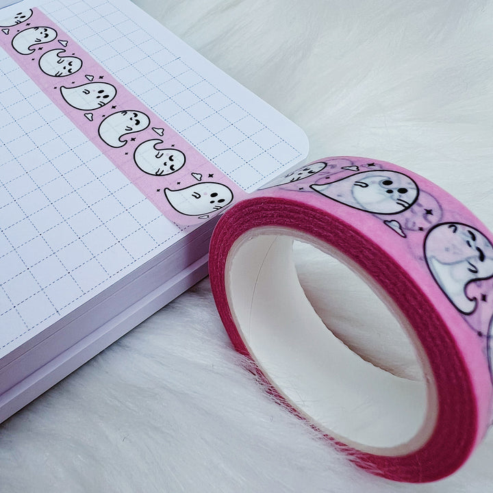 Pink Ghosties Washi Tape | 15MM