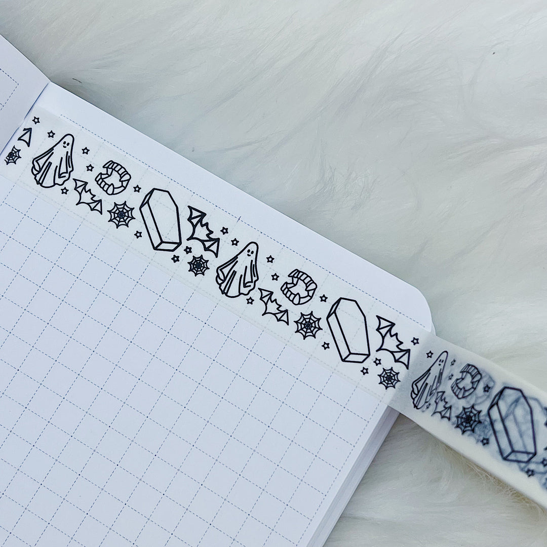 Halloween Doodley Washi Tape | 15MM