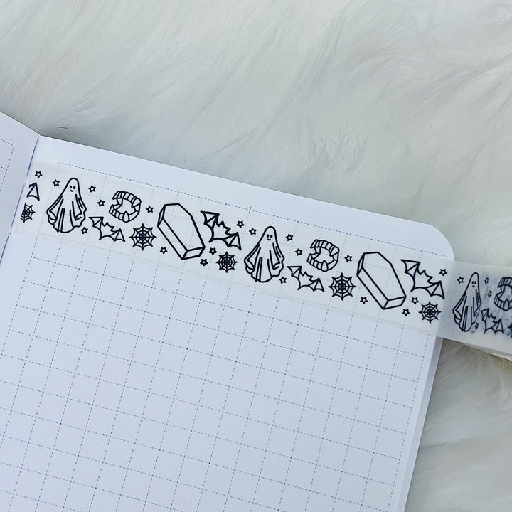 Halloween Doodley Washi Tape | 15MM