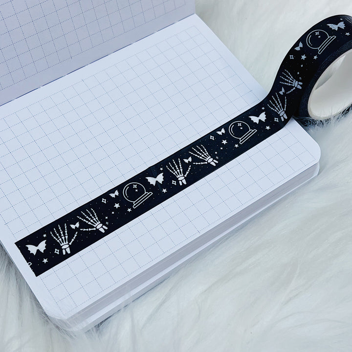 Skele Hands + Magic Ball Washi Tape | 15MM