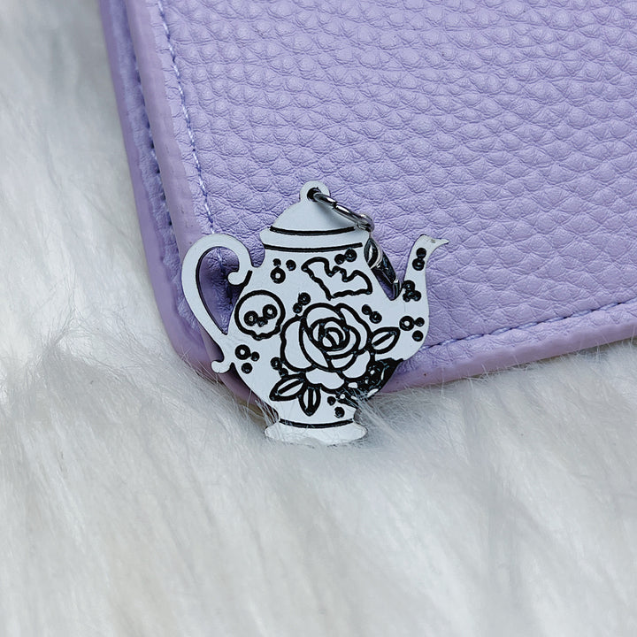 Encanto acrílico floral