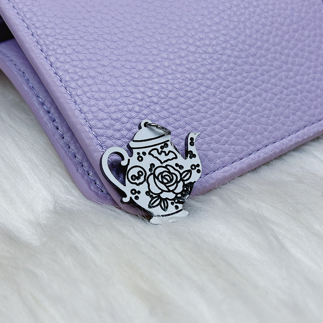 Encanto acrílico floral