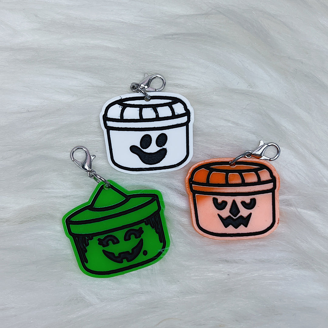 Halloween McBuckets Acrylic Charm | Choose Your Selection!