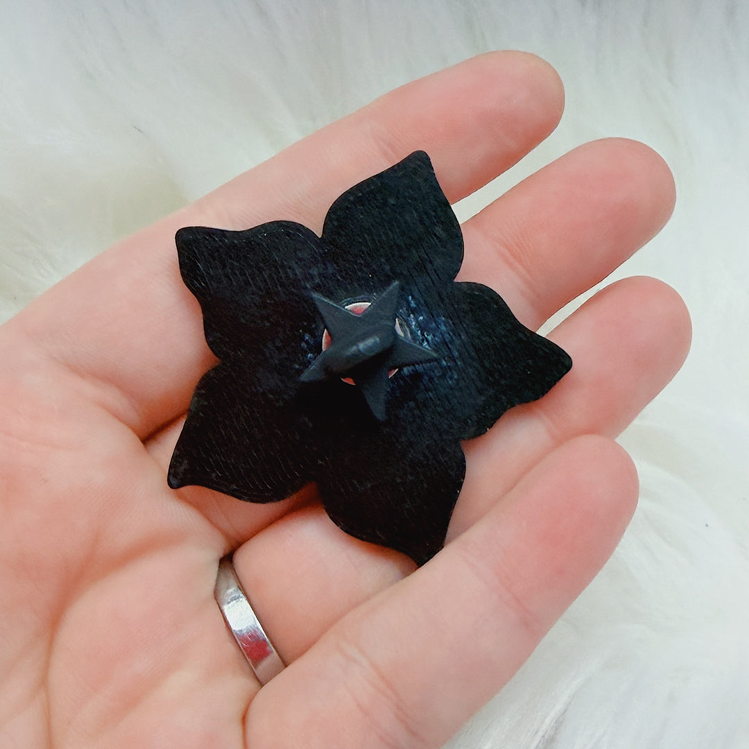 Encanto acrílico floral