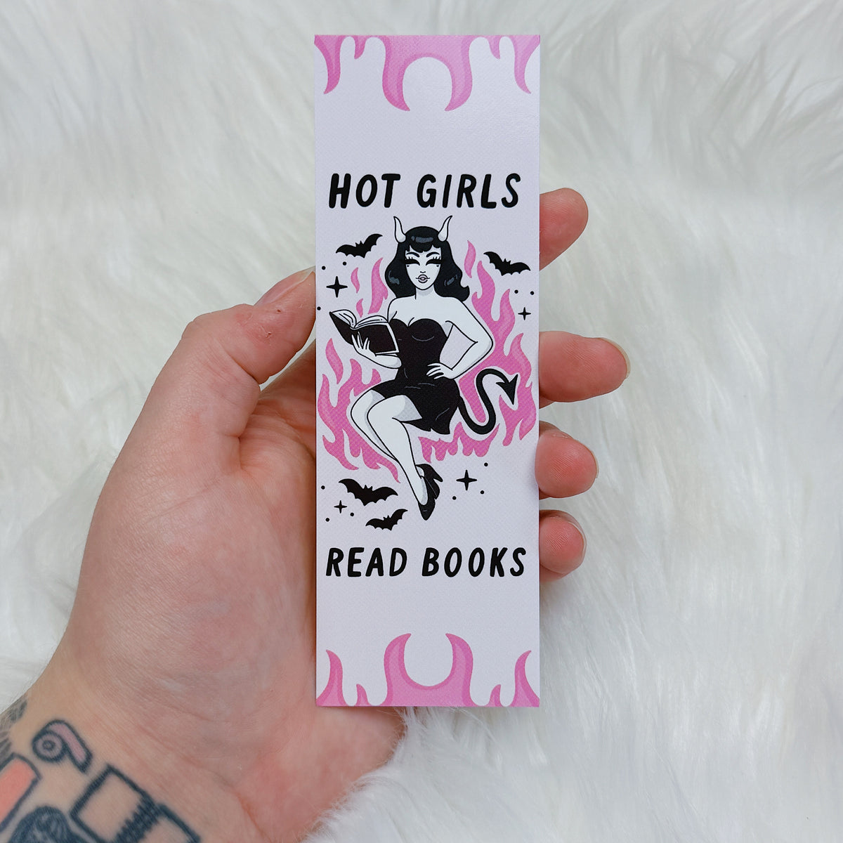 Hot Girls Read Books Bookmark