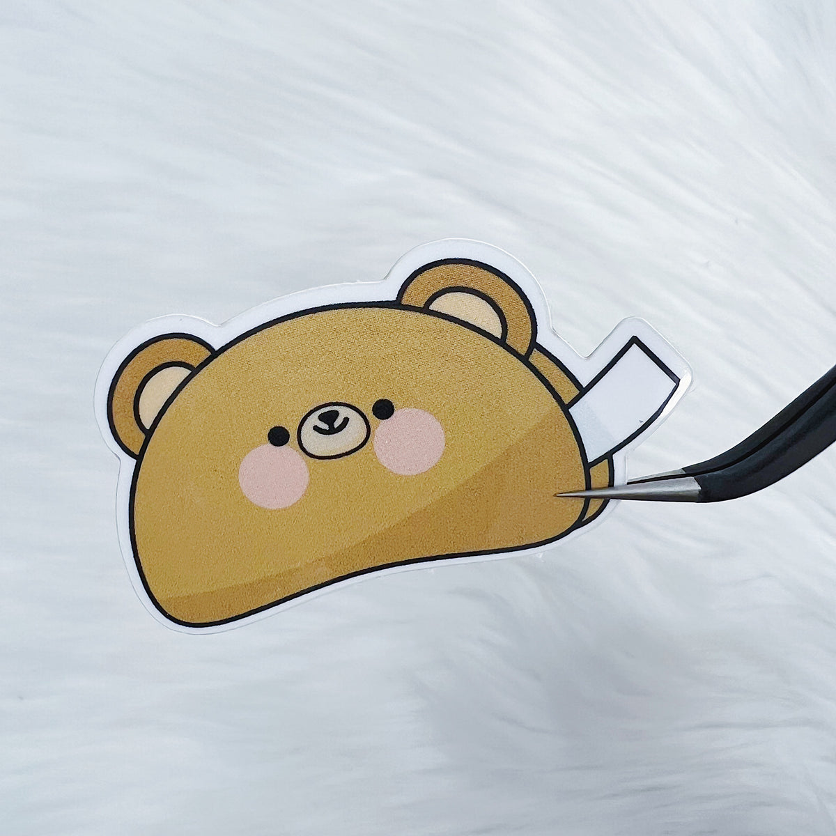 Teddy Fortune Cookie Vinilo Pegatina Troquelada