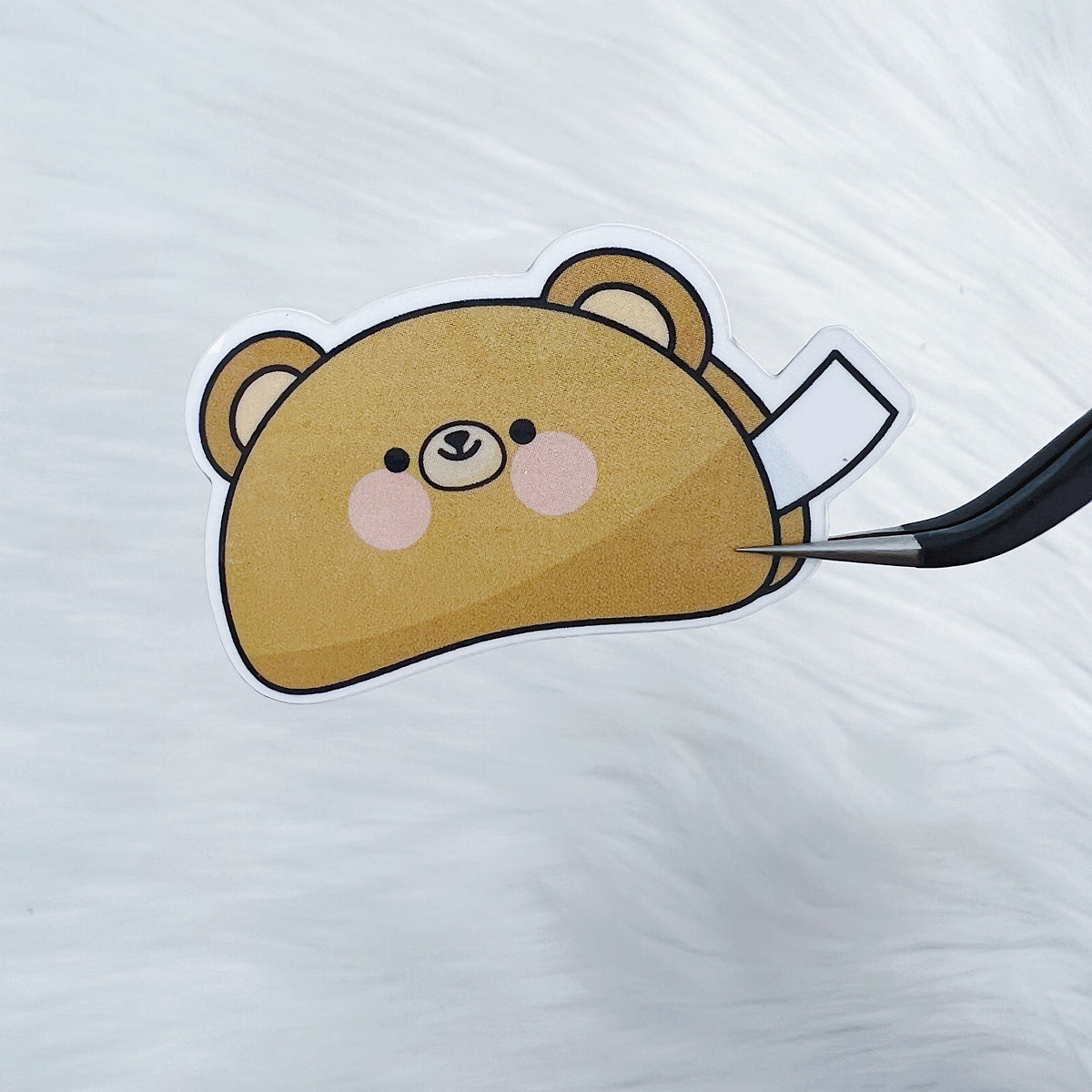 Teddy Fortune Cookie Vinilo Pegatina Troquelada