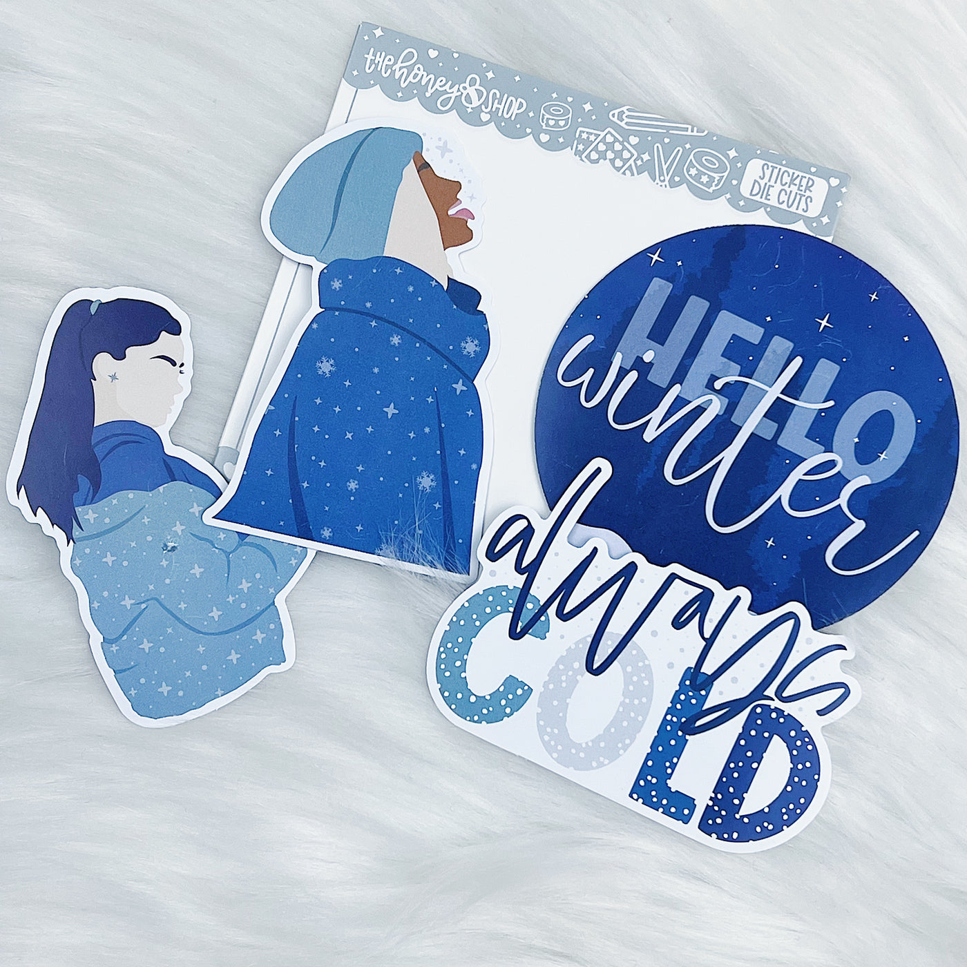 Winter Wonderland Sticker Vinyl Die Cut Pack
