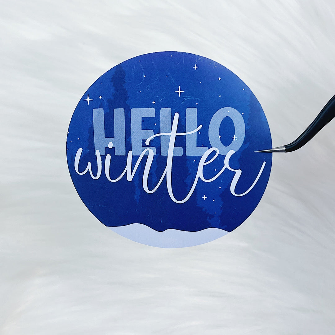 Winter Wonderland Sticker Vinyl Die Cut Pack