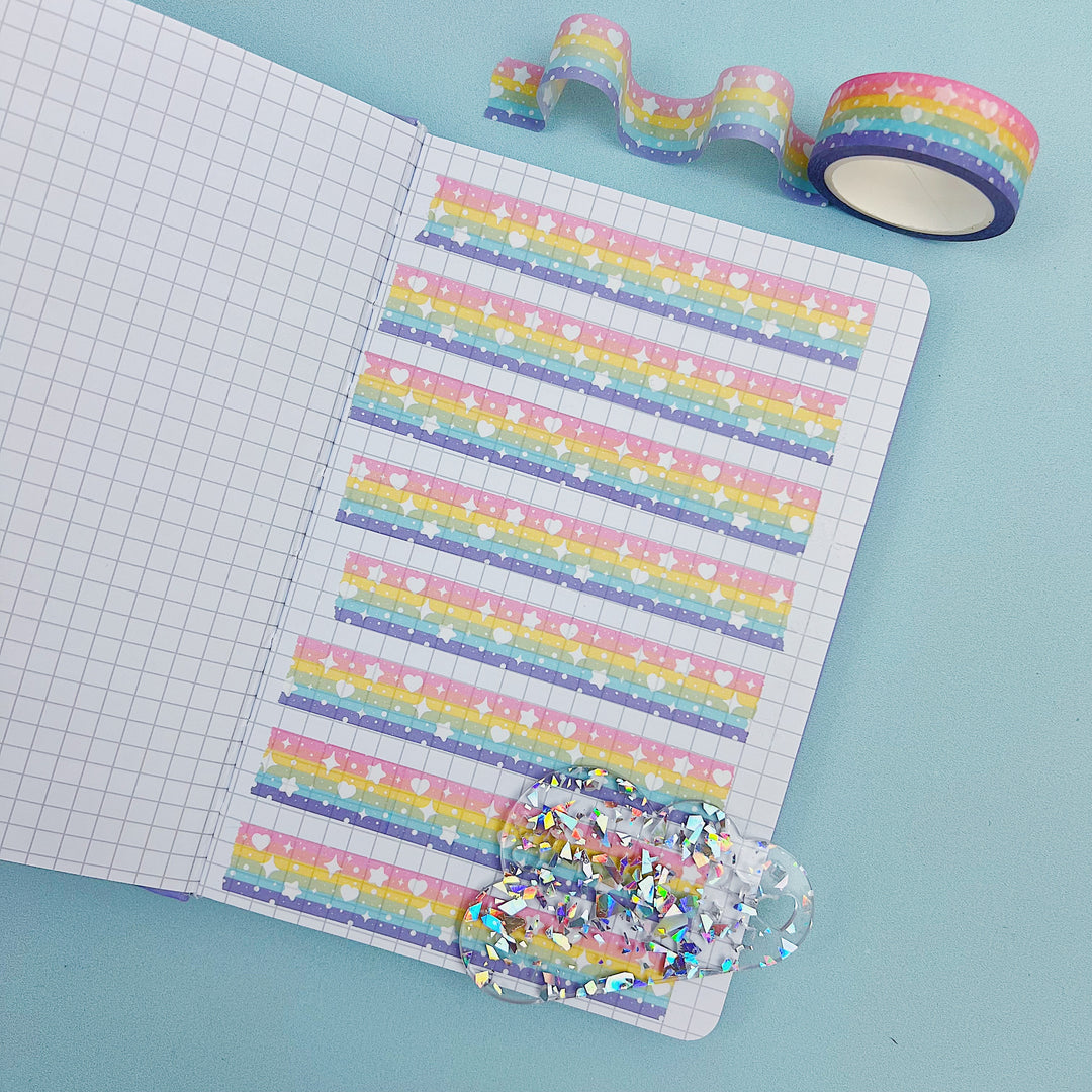 Lucky Rainbow Washi Tape | 15MM